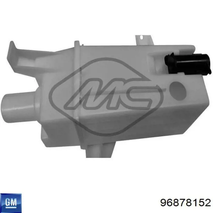 03292 Metalcaucho Tanque de fluido para lavador de vidro