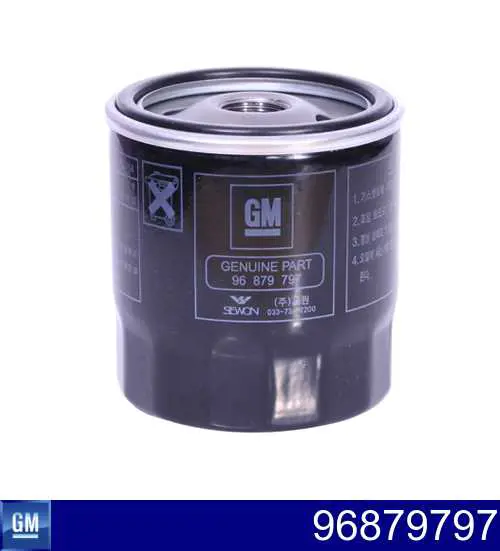 Caixa do filtro de óleo General Motors 96879797 preço, a partir de 2,98 USD