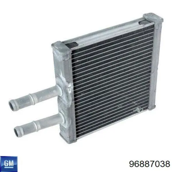 96887038 General Motors Radiador de forno (de aquecedor)