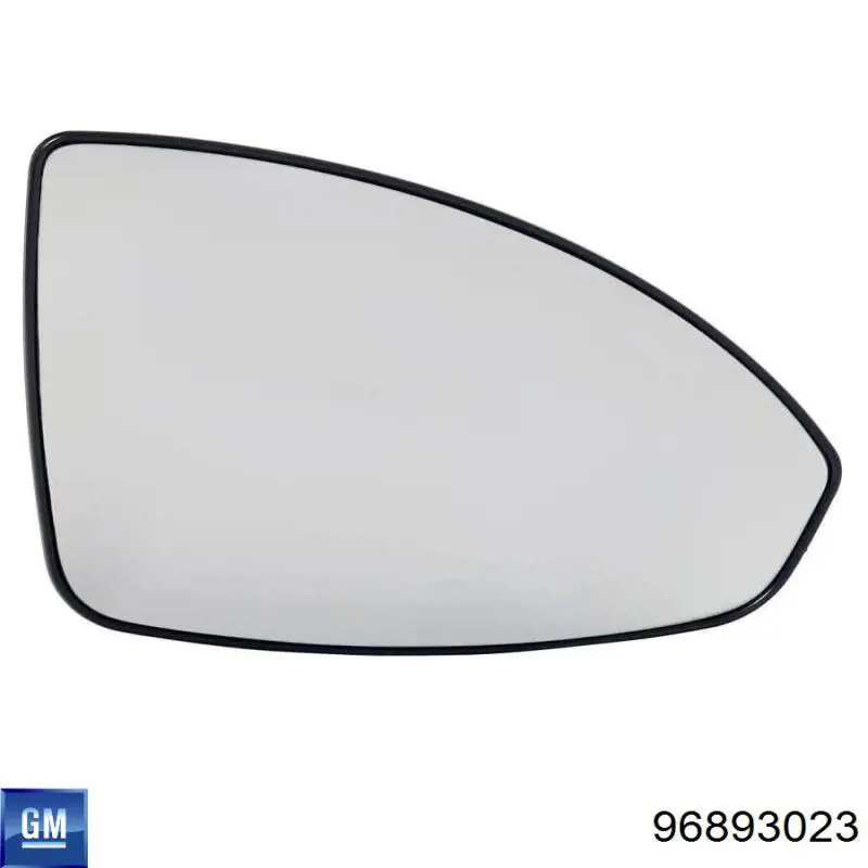 Elemento espelhado do espelho de retrovisão direito General Motors 96893023 preço, a partir de 19,70 USD