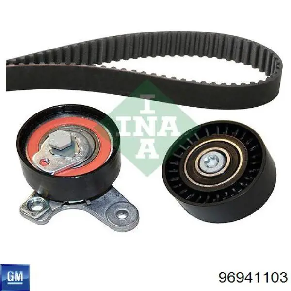 96941103 General Motors Rolo de reguladora de tensão da correia do mecanismo de distribuição de gás