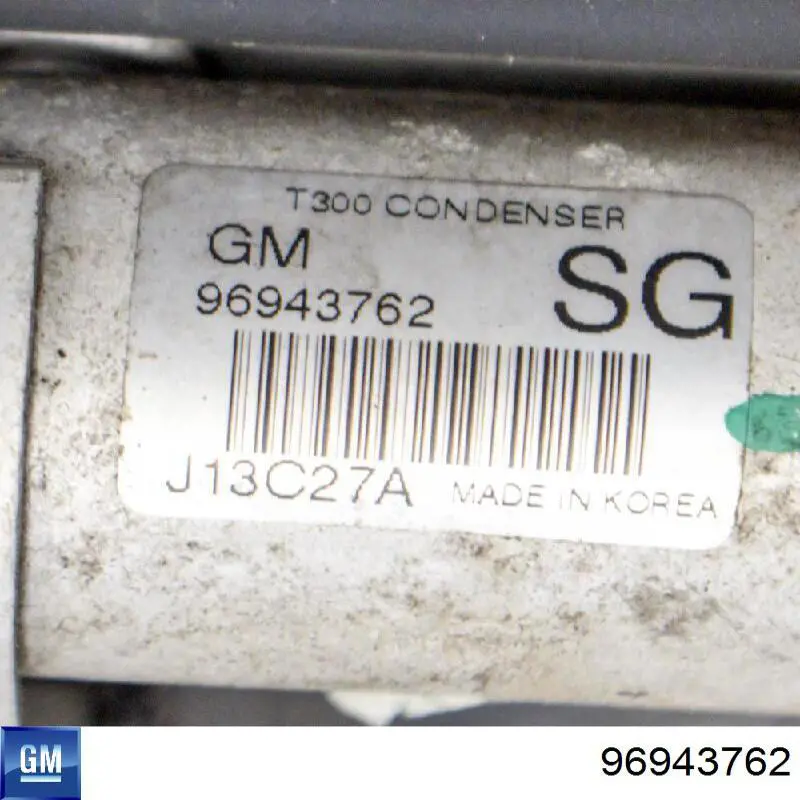 Radiador de aparelho de ar condicionado General Motors 96943762 preço, a partir de 93,64 USD