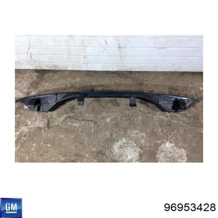 96953428 General Motors Reforçador do pára-choque traseiro