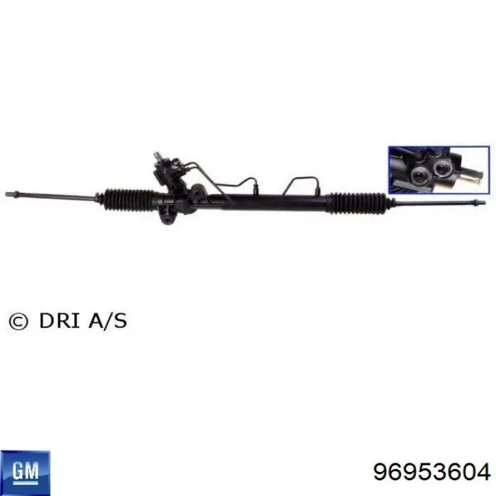 96953604 General Motors Cremalheira da direção