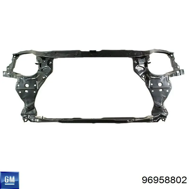 Suporte do radiador montado (painel de montagem de fixação das luzes) General Motors 96958802 preço, a partir de 130,81 USD