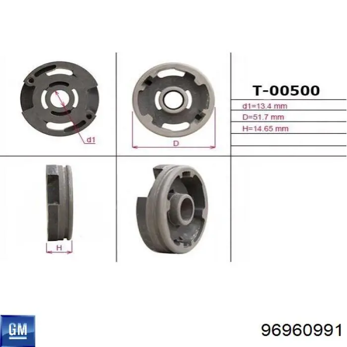 Compre 96960991 General Motors Bomba da Direção hidrâulica assistida