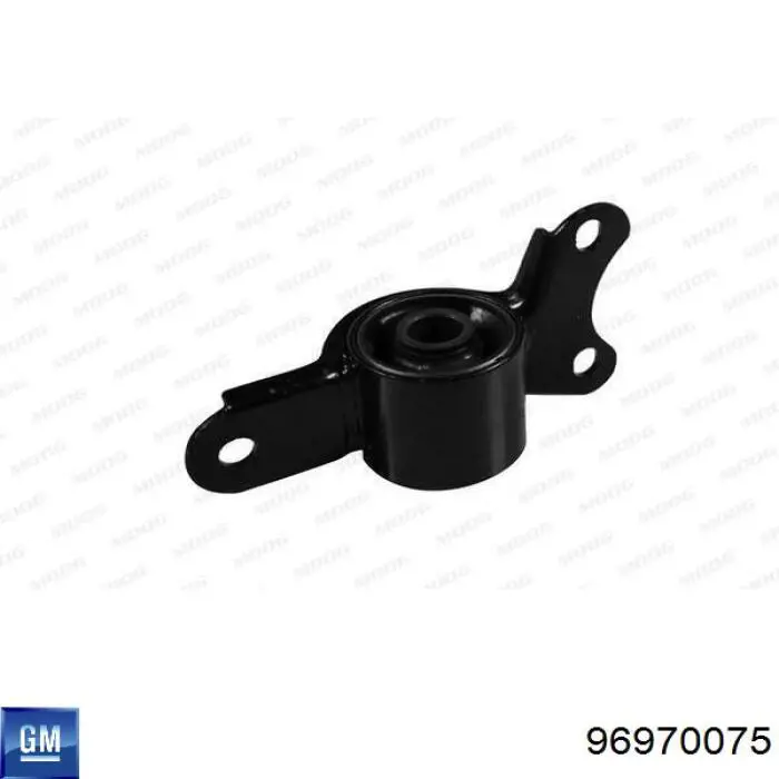 96970075 General Motors Bloco silencioso dianteiro do braço oscilante inferior