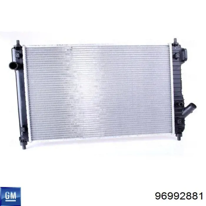 Radiador de esfriamento de motor General Motors 96992881 preço, a partir de 127,11 USD