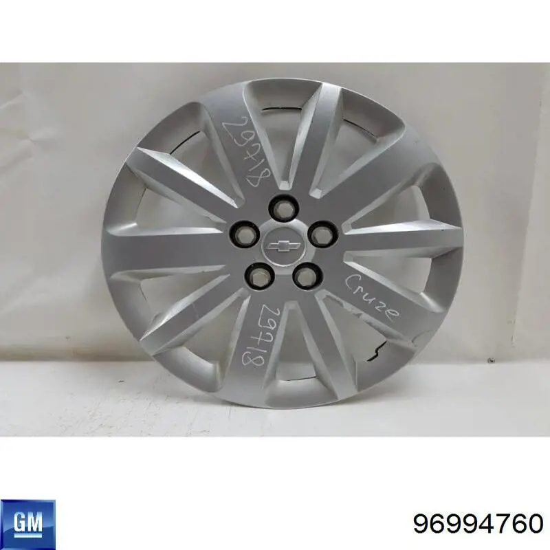 96994760 General Motors Coberta de disco de roda