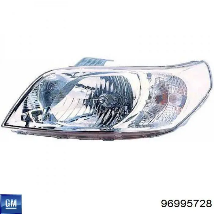 96995728 General Motors Luz direita
