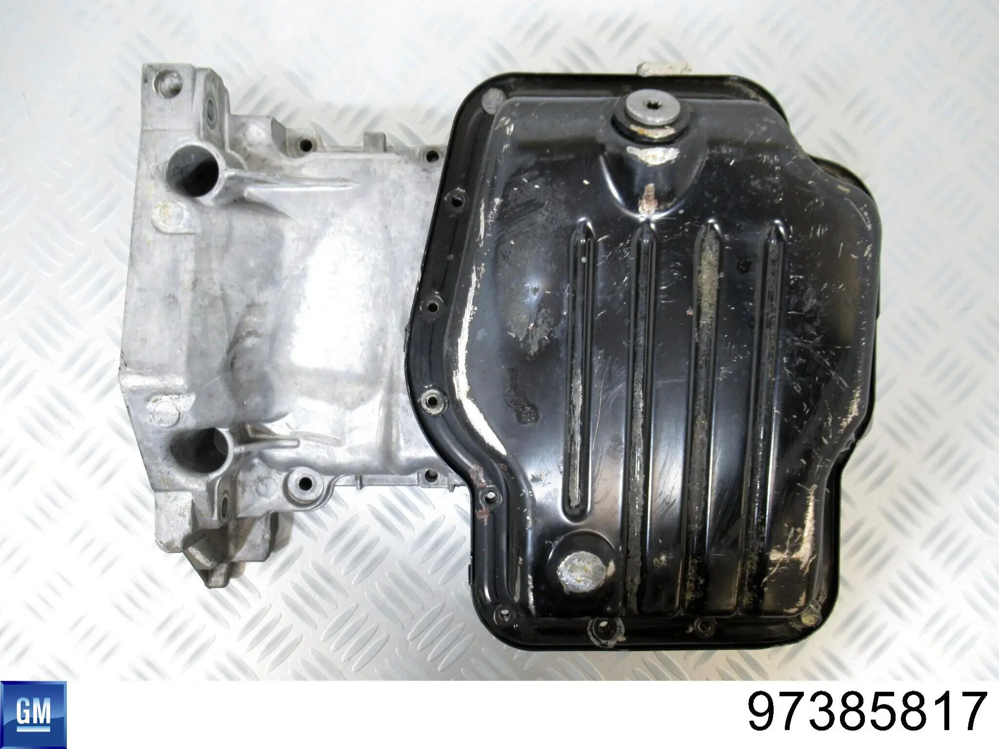 5652015 Opel Panela de óleo de cárter do motor