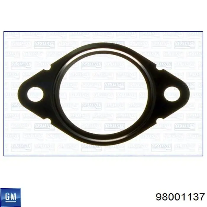98001137 General Motors Vedante de válvula EGR de recirculação