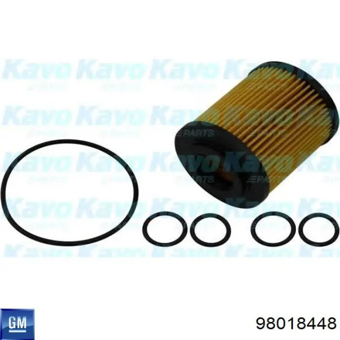 Filtro de óleo General Motors 98018448 preço, a partir de 8,11 USD