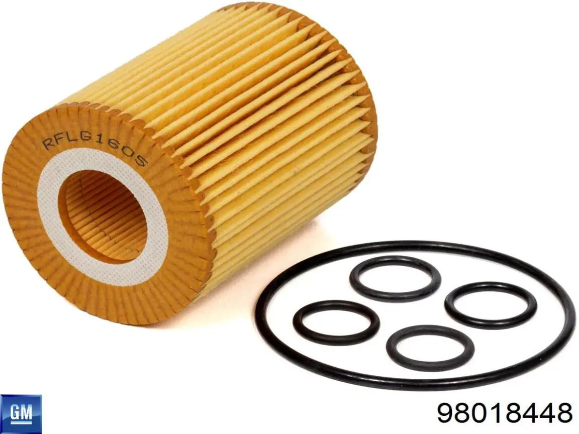 98018448 General Motors Filtro de óleo