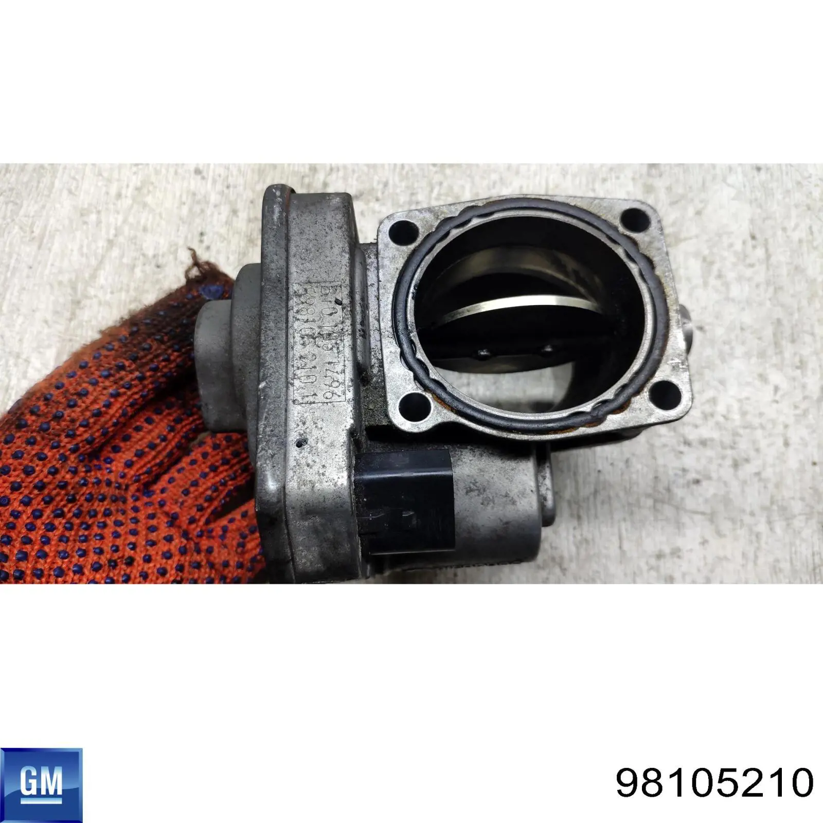 Válvula de borboleta montada 98105210 General Motors