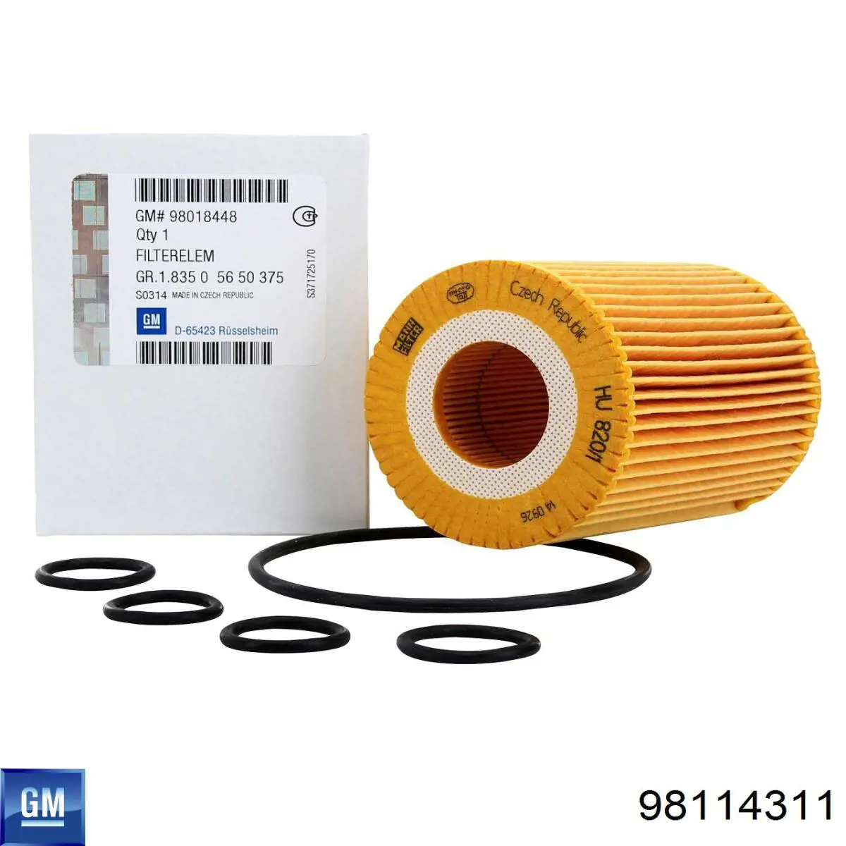 98114311 General Motors Válvula de regulação de pressão (válvula de redução da Bomba de Combustível de Pressão Alta) Common-Rail-System