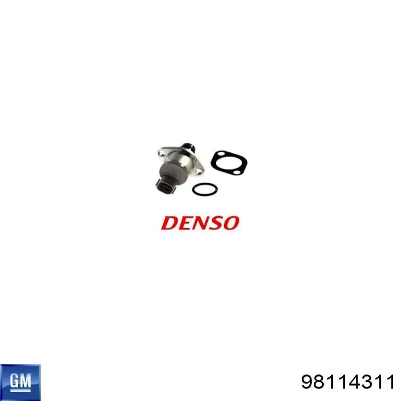 Válvula de regulação de pressão (válvula de redução da Bomba de Combustível de Pressão Alta) Common-Rail-System 98114311 General Motors