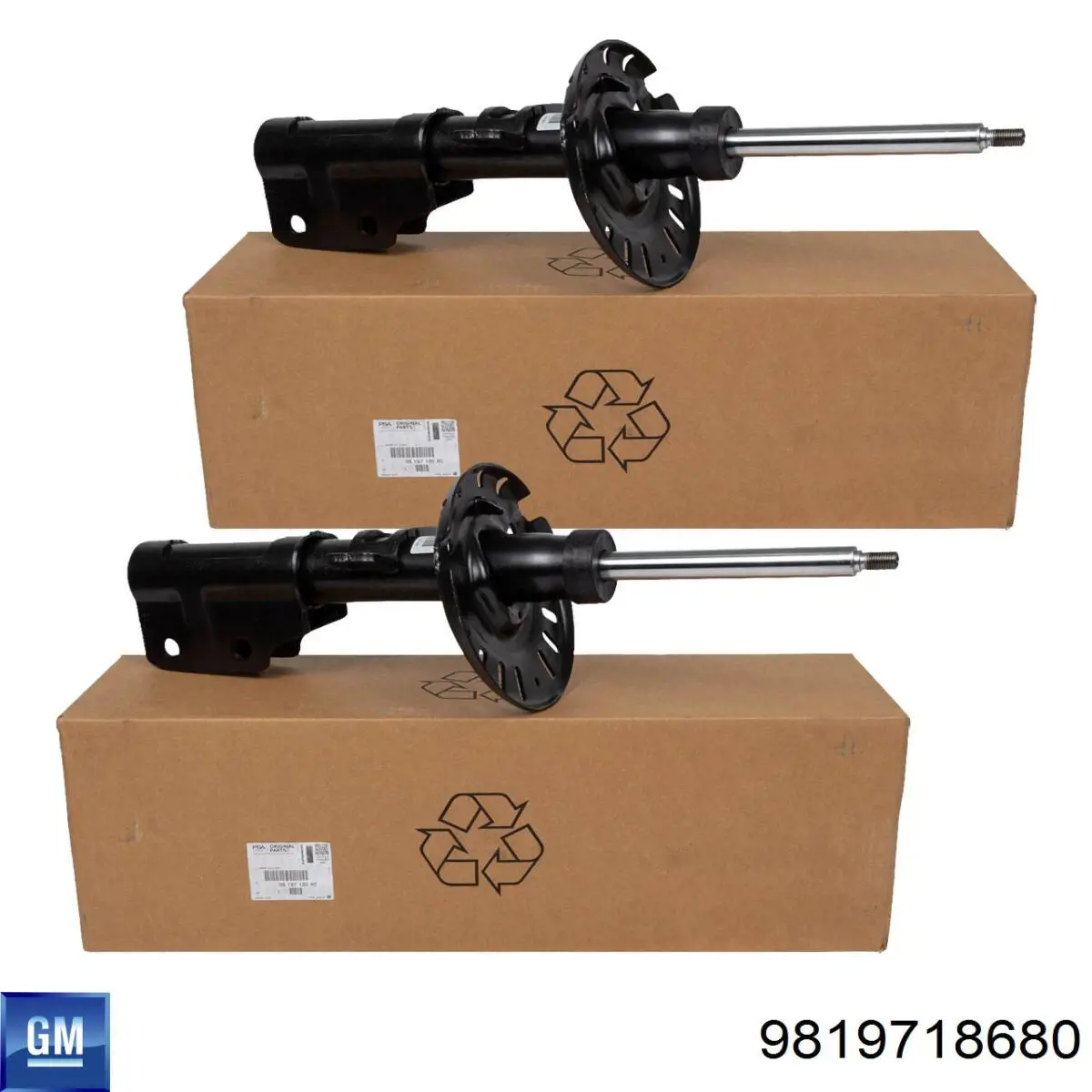 9819718780 Peugeot/Citroen Amortecedor dianteiro
