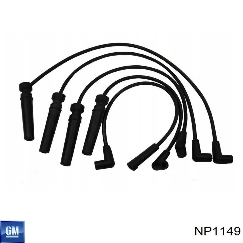 Fios de alta voltagem, kit NP1149 General Motors