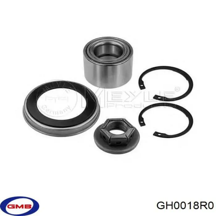 Rolamento de cubo traseiro GH0018R0 GMB