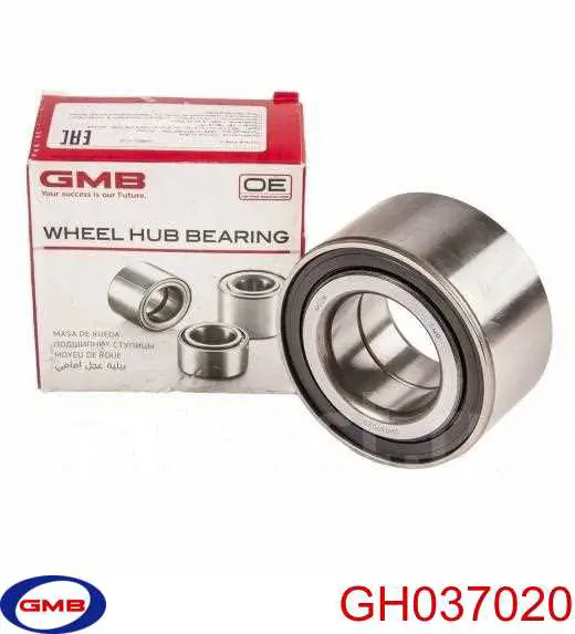 Compre GH037020 GMB Rolamento de cubo dianteiro
