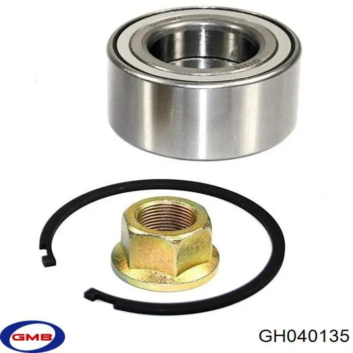 Rolamento de cubo dianteiro GH040135 GMB