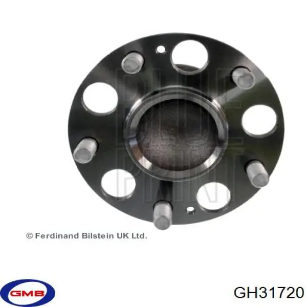Cubo traseiro GH31720 GMB