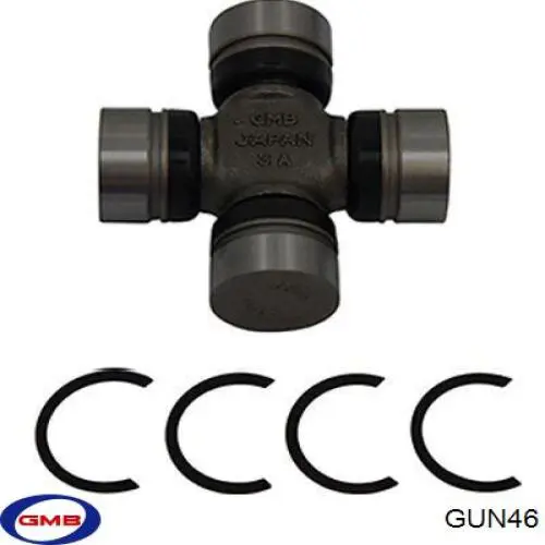 Cruzeta da junta universal dianteira GMB GUN46 preço, a partir de 15,54 USD