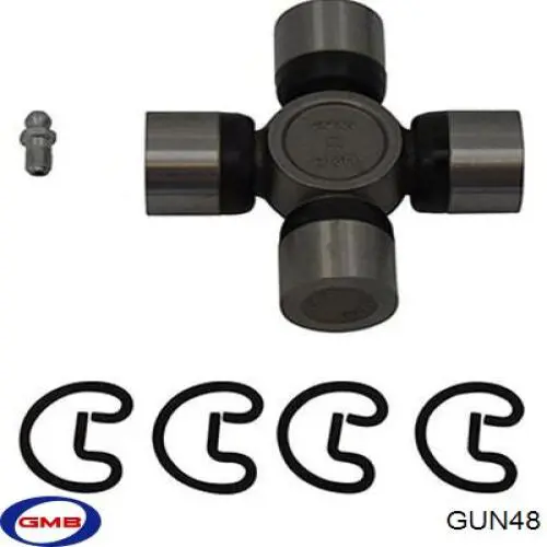 Cruzeta da junta universal traseira GMB GUN48 preço, a partir de 19,06 USD