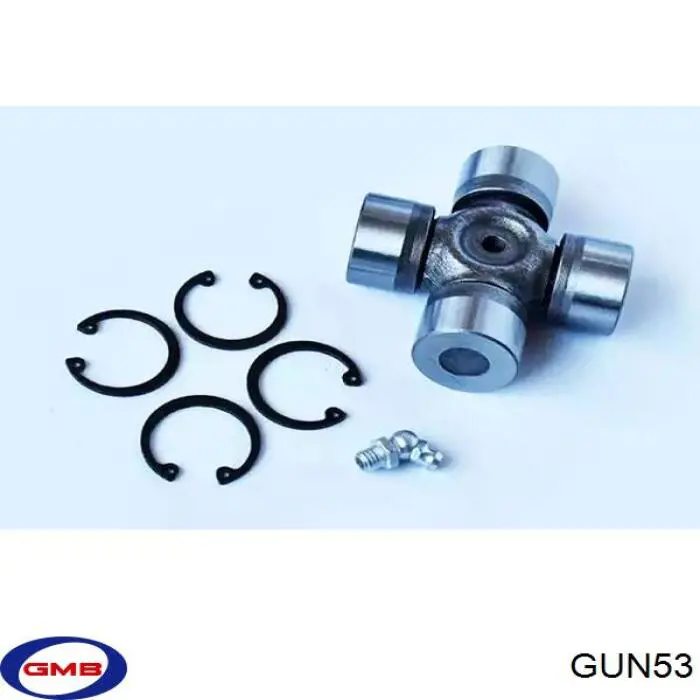 Cruzeta da junta universal dianteira GUN53 GMB