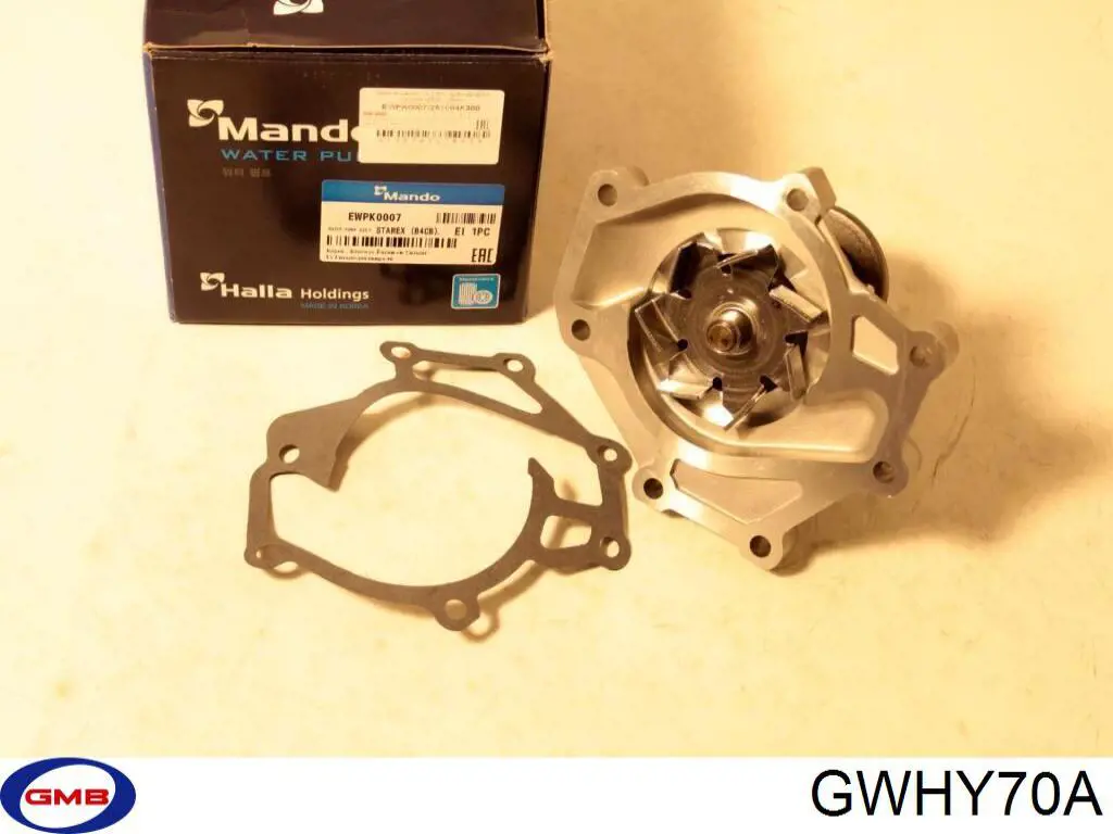 Bomba de água (bomba) de esfriamento GMB GWHY70A