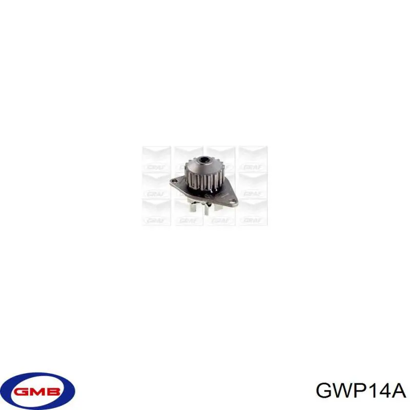 Compre GWP14A GMB Bomba de água (bomba) de esfriamento