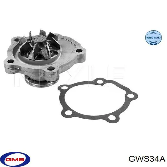 Bomba de água (bomba) de esfriamento GMB GWS34A preço, a partir de 78,22 USD