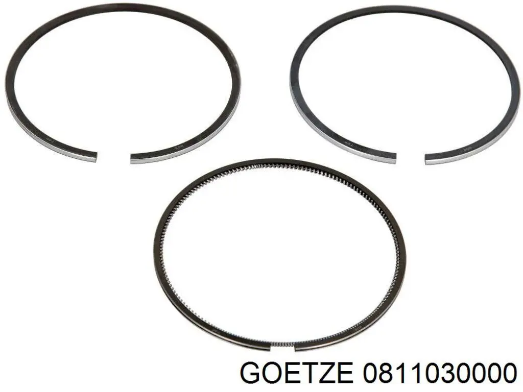 Compre 0811030000 Goetze Anéis do pistão para 1 cilindro, STD.