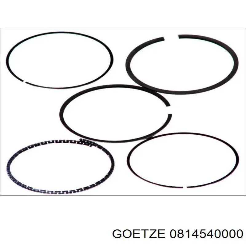 0814540000 Goetze Anéis do pistão para 1 cilindro, STD.