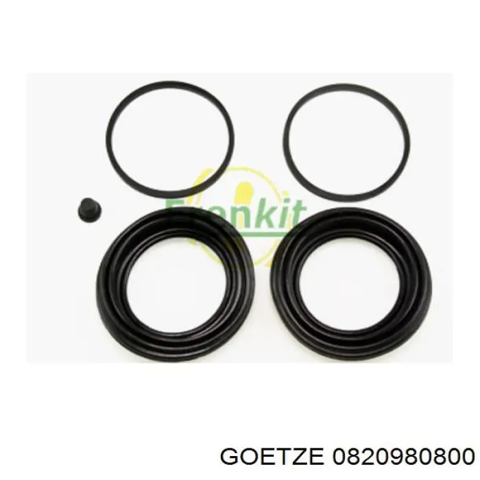 0820980800 Goetze Anéis do pistão para 1 cilindro, 2ª reparação ( + 0,65)