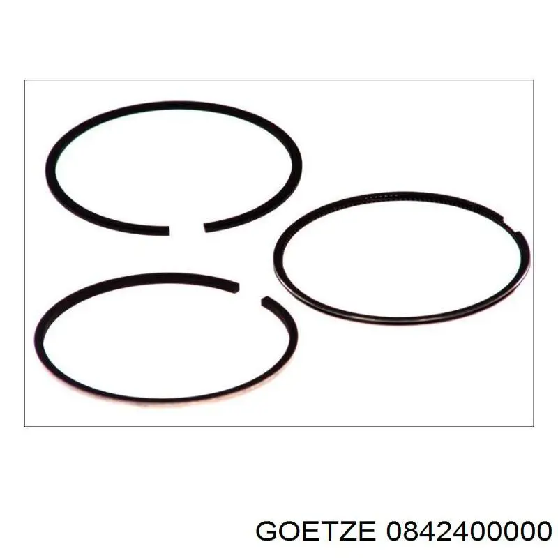 Anéis do pistão para 1 cilindro, STD. Goetze 0842400000 preço, a partir de 34,48 USD