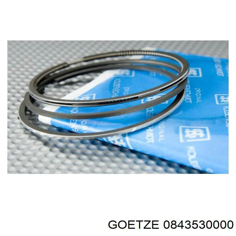Anéis do pistão para 1 cilindro, STD. Goetze 0843530000 preço, a partir de 29,73 USD