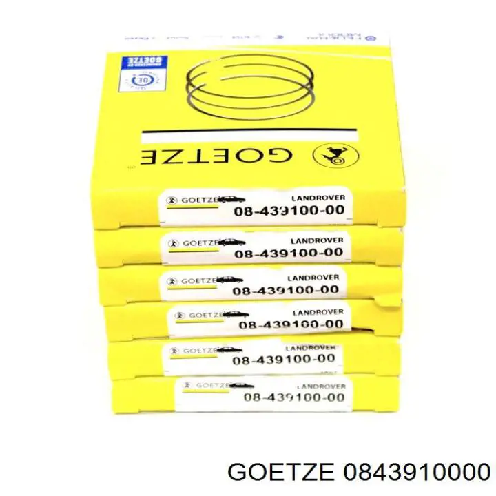 Compre 039RS101010N0 Mahle Original Anéis do pistão para 1 cilindro, STD.