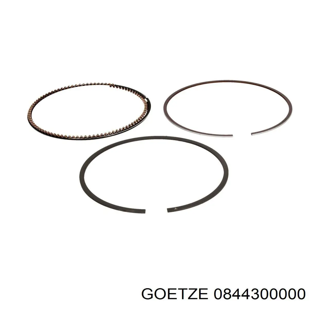 0844300000 Goetze Anéis do pistão para 1 cilindro, STD.