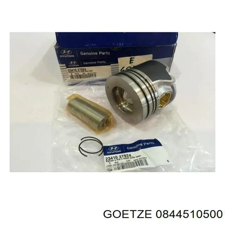 0844510500 Goetze Kit de anéis de pistão de motor, 1ª reparação ( + 0,25)