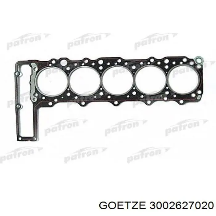 3002627020 Goetze Vedante de cabeça de motor (CBC)
