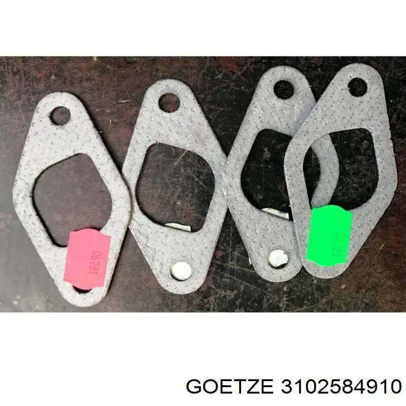 3102584910 Goetze Vedante de tubo coletor de escape