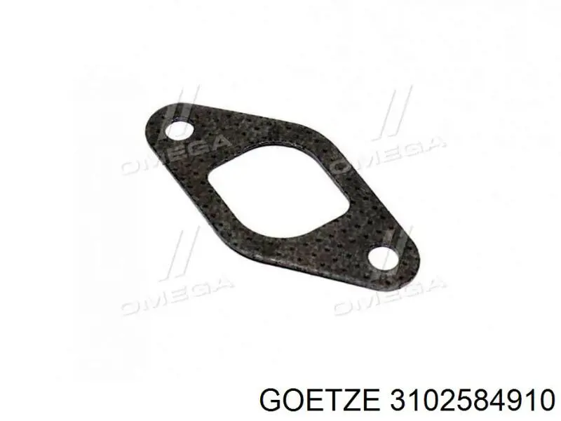 Vedante de tubo coletor de escape 3102584910 Goetze