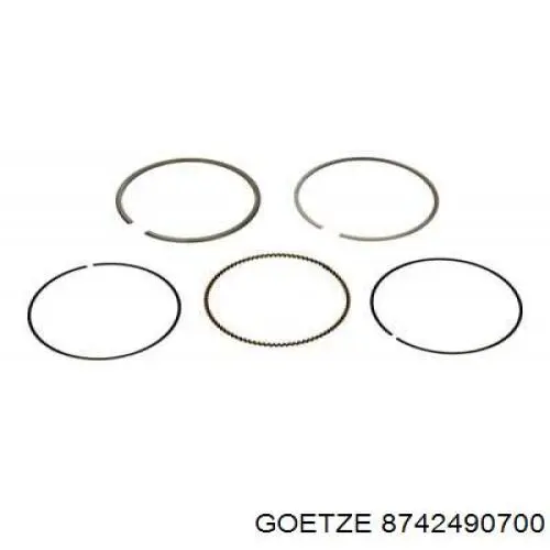 Pistão do kit para 1 cilindro, 2ª reparação ( + 0,50) Mahle Original 021PI00125002 preço, a partir de 115,88 USD