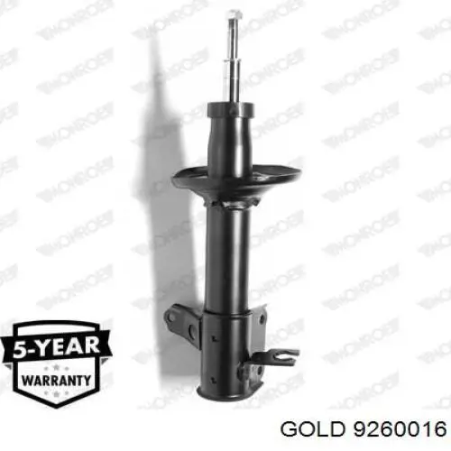 Amortecedor traseiro esquerdo 9260016 Gold