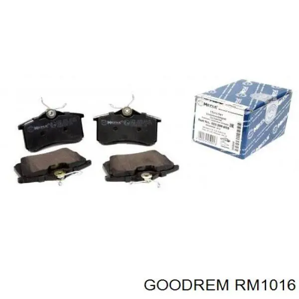 Sapatas do freio traseiras de disco Goodrem RM1016 preço, a partir de 27,13 USD