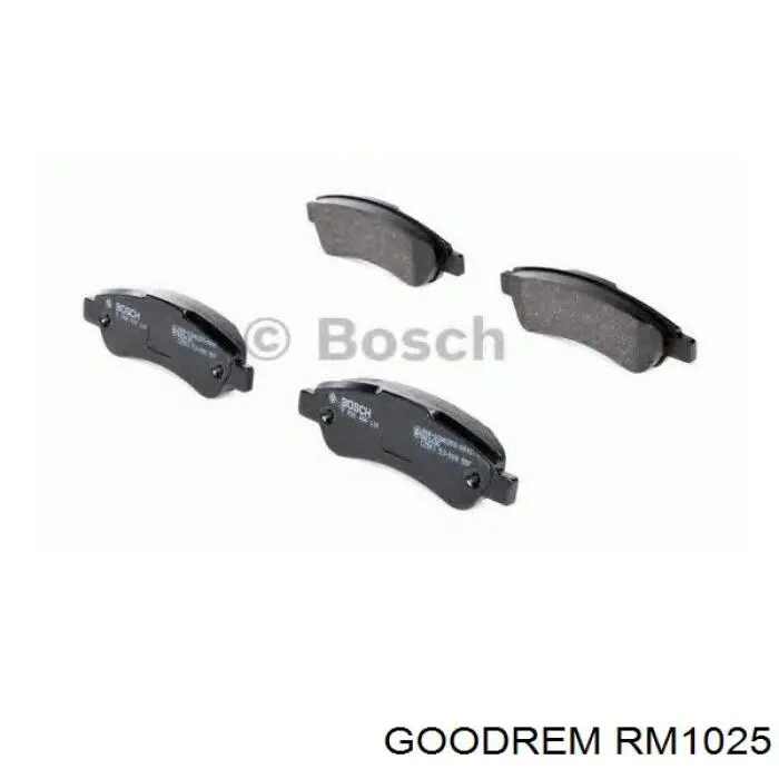 Compre RM1025 Goodrem Sapatas do freio traseiras de disco