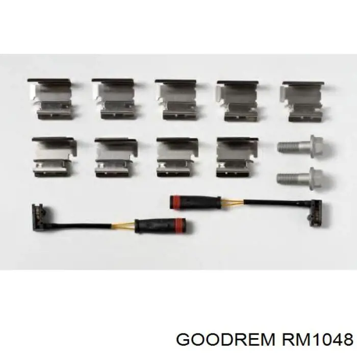 RM1048 Goodrem Sapatas do freio traseiras de disco