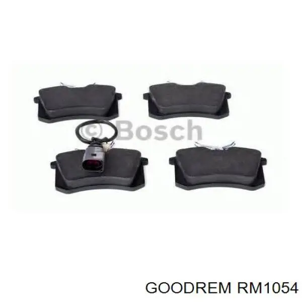 Sapatas do freio traseiras de disco Goodrem RM1054 preço, a partir de 26,65 USD
